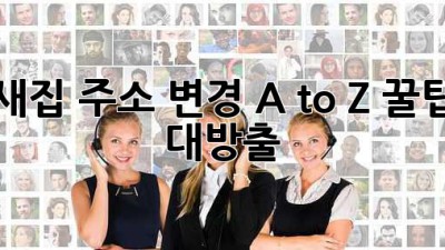 새집🏠 주소 변경 A to Z! 꿀팁 대방출🍯